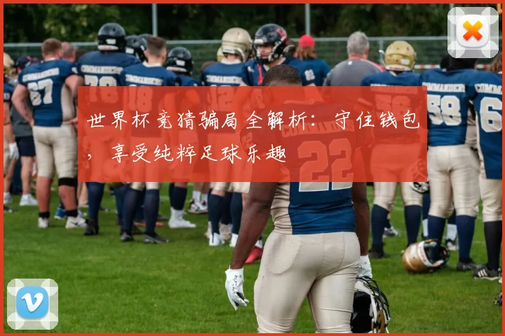 世界杯竞猜骗局全解析:守住钱包,享受纯粹足球乐趣