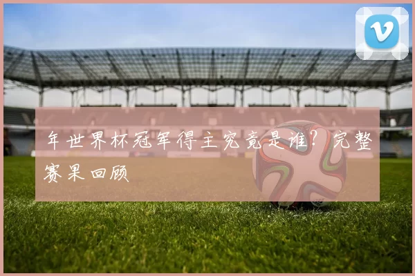 年世界杯冠军得主究竟是谁？完整赛果回顾